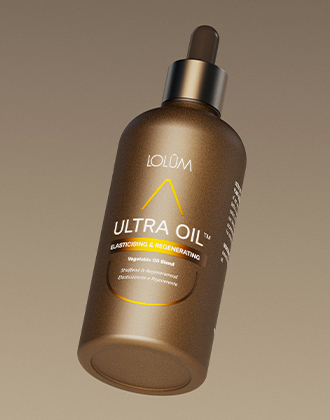 Lolûm Ultra Oil in einer braunen Pipettenflasche