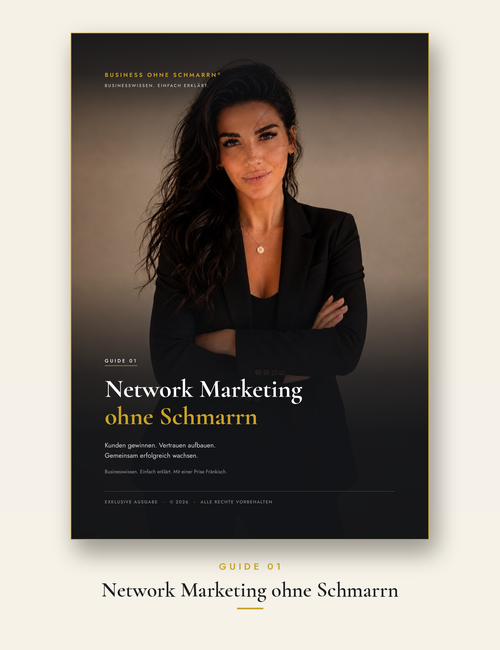 Network Marketing ohne Schmarrn