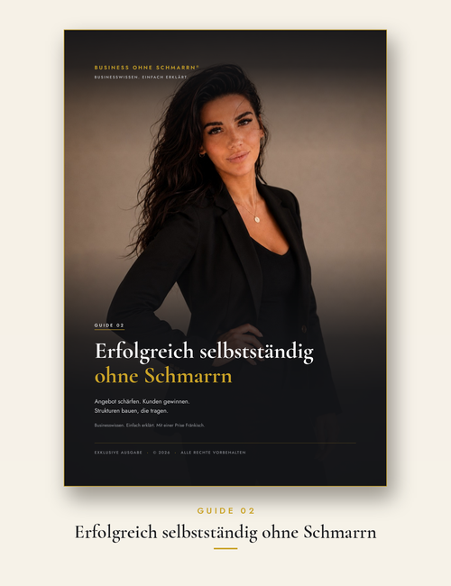 Erfolgreich selbstständig ohne Schmarrn